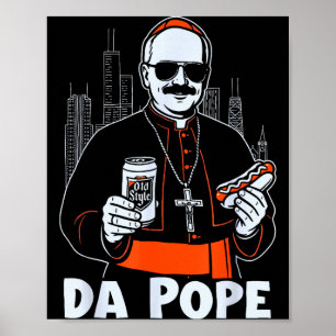 Chicago Pe Leo Xiv Da Pe Nieuw Pe Hommage Godmoede Poster