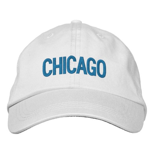 Chicago Persoonlijke Verstelbare Hoed Pet (Voorkant)