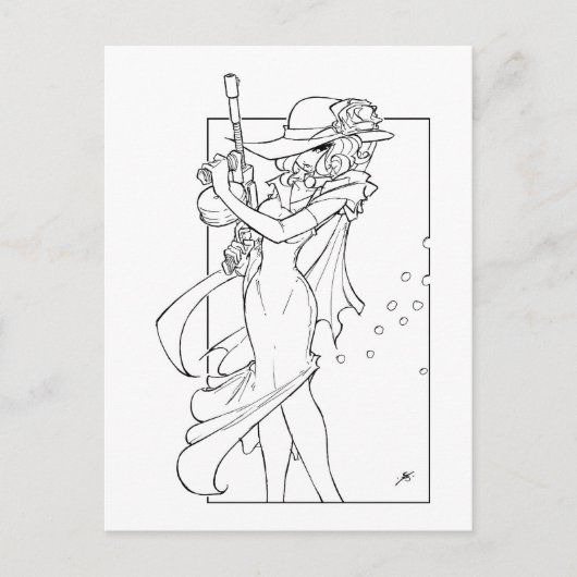 Chicago Piano Briefkaart (Voorkant)