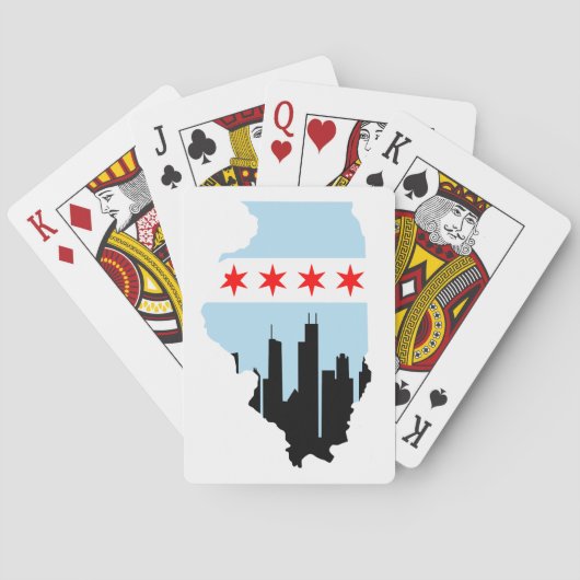 Chicago Pokerkaarten (Achterkant)