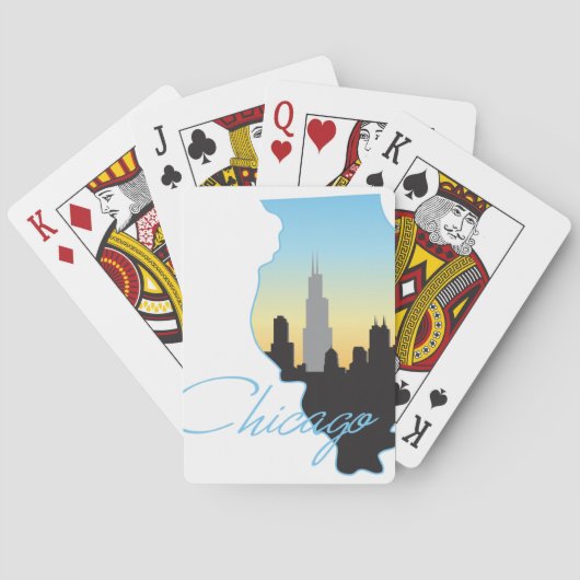 Chicago Pokerkaarten (Achterkant)