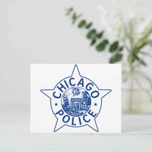 Chicago Police () Briefkaart (Staand voorkant)