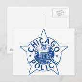 Chicago Police () Briefkaart (Voorkant / Achterkant)