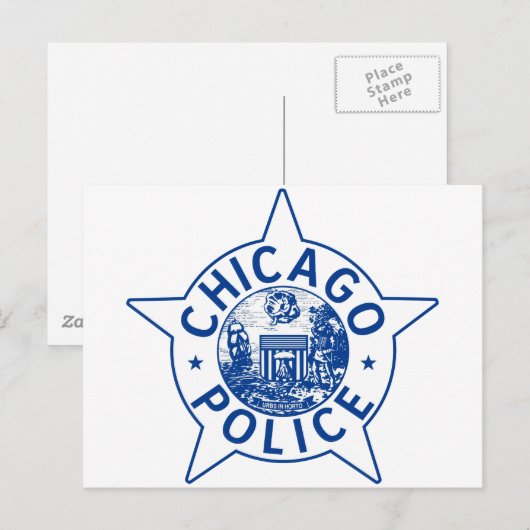 Chicago Police () Briefkaart (Voorkant / Achterkant)