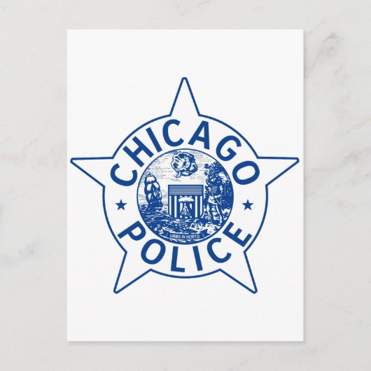 Chicago Police () Briefkaart (Voorkant)