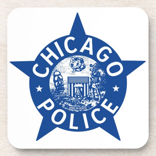 Chicago Police  STAR Bier Onderzetter (Voorkant)