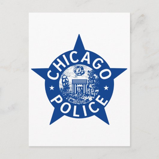 Chicago Police  STAR Briefkaart (Voorkant)