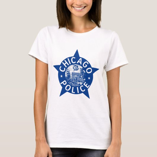 Chicago Police STAR T-shirt (Voorkant)