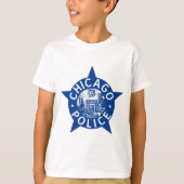 Chicago Police  STAR T-shirt (Voorkant)