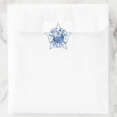 Chicago Police () Vierkante Sticker (Tas)