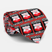 Chicago Polish American Neck Tie Stropdas (Opgerold)