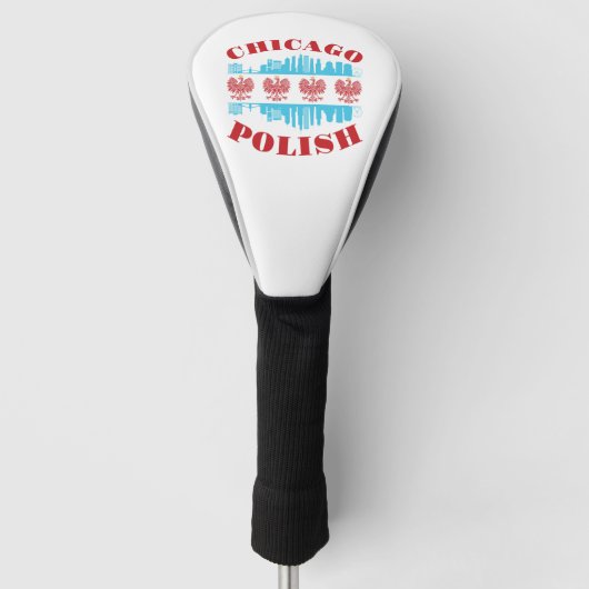 Chicago Poolse erfgoedPride Golfheadcover (Voorkant)
