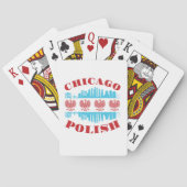 Chicago Poolse erfgoedPride Pokerkaarten (Achterkant)