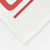 Chicago Pope Leo Fleece Deken (Hoek)