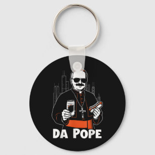 Chicago Pope Leo XIV Da Pope Funny Meme Sleutelhanger