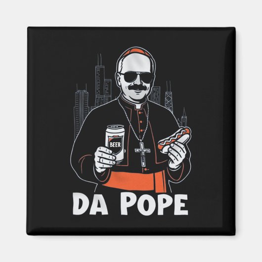 Chicago Pope Leo XIV da Pope Magneet (Voorkant)