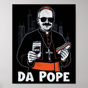 Chicago Pope Leo XIV da Pope Poster