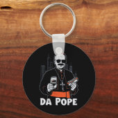 Chicago Pope Leo XIV da Pope Sleutelhanger (Voorkant)