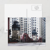 Chicago Postcard Briefkaart (Voorkant / Achterkant)
