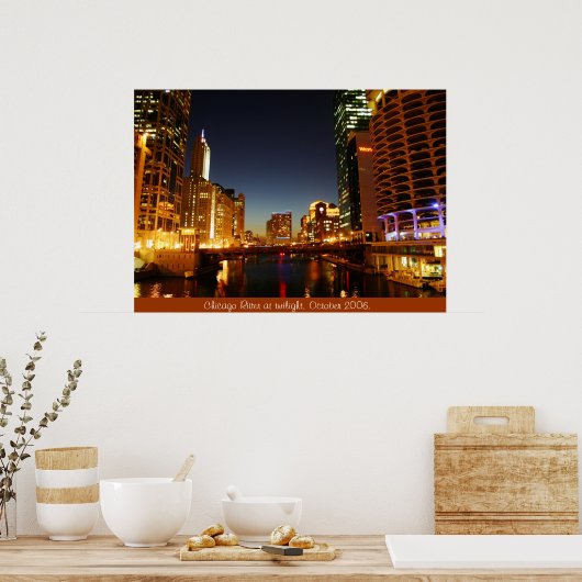 Chicago Poster (Keuken)