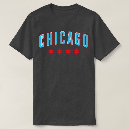 Chicago Pride Baseball Fan T-shirt Wave Your Flag  (Design voorkant)