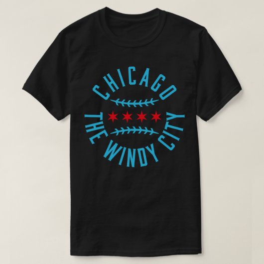 Chicago Pride Baseball Fan T-shirt Wave Your Flag (Design voorkant)