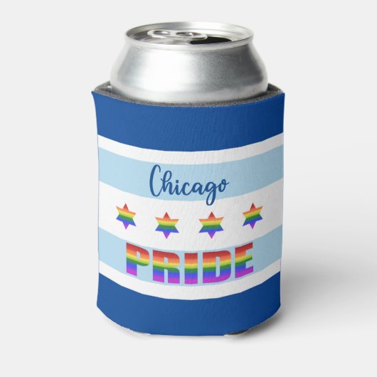 Chicago Pride Blikjeskoeler (Blikje Achterkant)