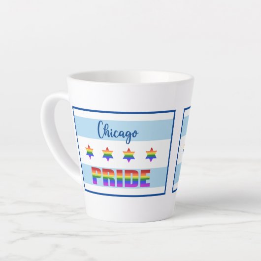 Chicago Pride Latte Mok (Linkerhoek)