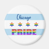 Chicago Pride Magneet (Voorkant)