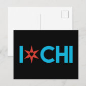 Chicago Pride Postcard Briefkaart (Voorkant / Achterkant)