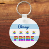 Chicago Pride Sleutelhanger (Voorkant)