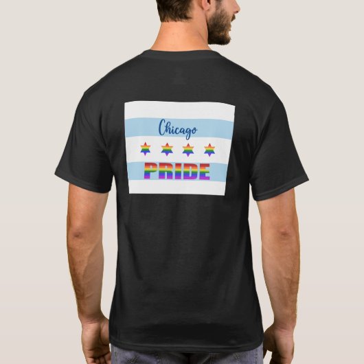 Chicago Pride T-shirt (Achterkant)