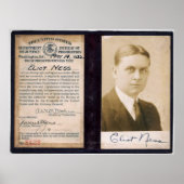 CHICAGO PROHIBITION AGENT ELIOT NESS ONTOUCHABLE POSTER (Voorkant)