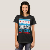 Chicago Protected Med Fire PD Chicago Souvenir T-shirt (Voorkant volledig)