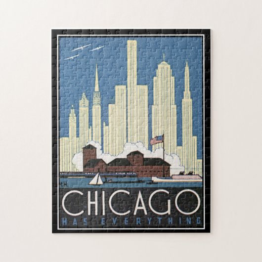 Chicago  puzzel (Verticaal)