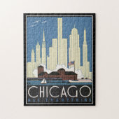 Chicago  puzzel legpuzzel (Verticaal)