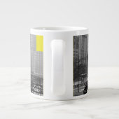 Chicago Rail Yards Loop Railroad 1960 Foto Grote Koffiekop (Achterkant)