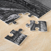 Chicago Rail Yards Michigan Avenue 1960 Foto Legpuzzel (Zijkant)