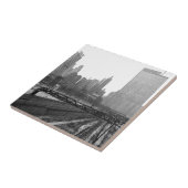 Chicago Rail Yards Michigan Avenue 1960 Foto Tegeltje (Zijkant)
