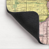 Chicago Railway Terminal Map Muismat (Hoek)
