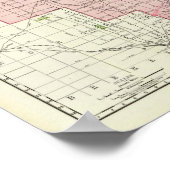 Chicago Railway Terminal Map Poster (Hoek)