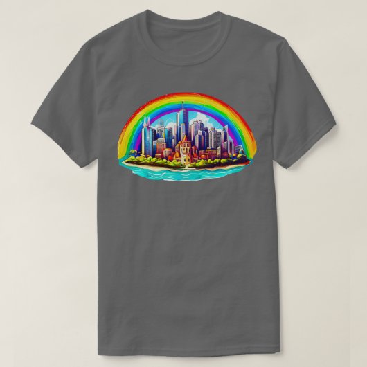 Chicago Rainbow T-shirt (Design voorkant)