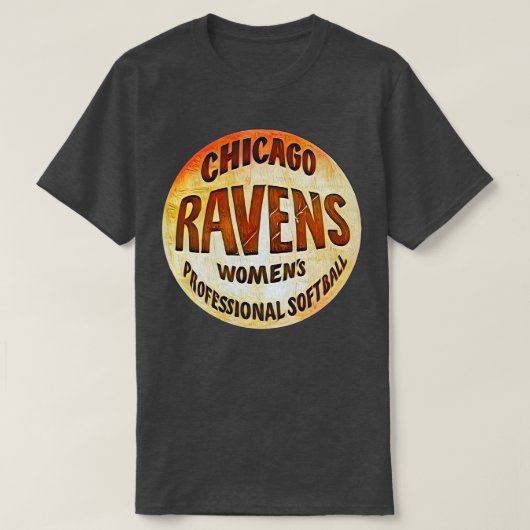 Chicago Ravens Softball T-shirt (Design voorkant)