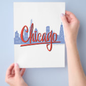 CHICAGO-RED FLYER (Hand)