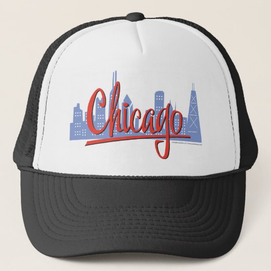 CHICAGO-RED TRUCKER PET (Voorkant)