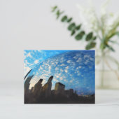 Chicago reflectie, briefkaart (Staand voorkant)