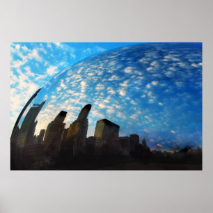 Chicago reflectie, poster