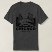 Chicago Reflective Bean T-shirt (Design voorkant)