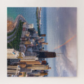 Chicago regenboogpuzzel legpuzzel (Horizontaal)