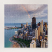 Chicago regenboogpuzzel legpuzzel (Verticaal)